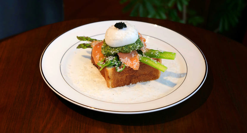 東京・銀座のカフェ パンとエスプレッソとGINZA LOUNGEの食事1