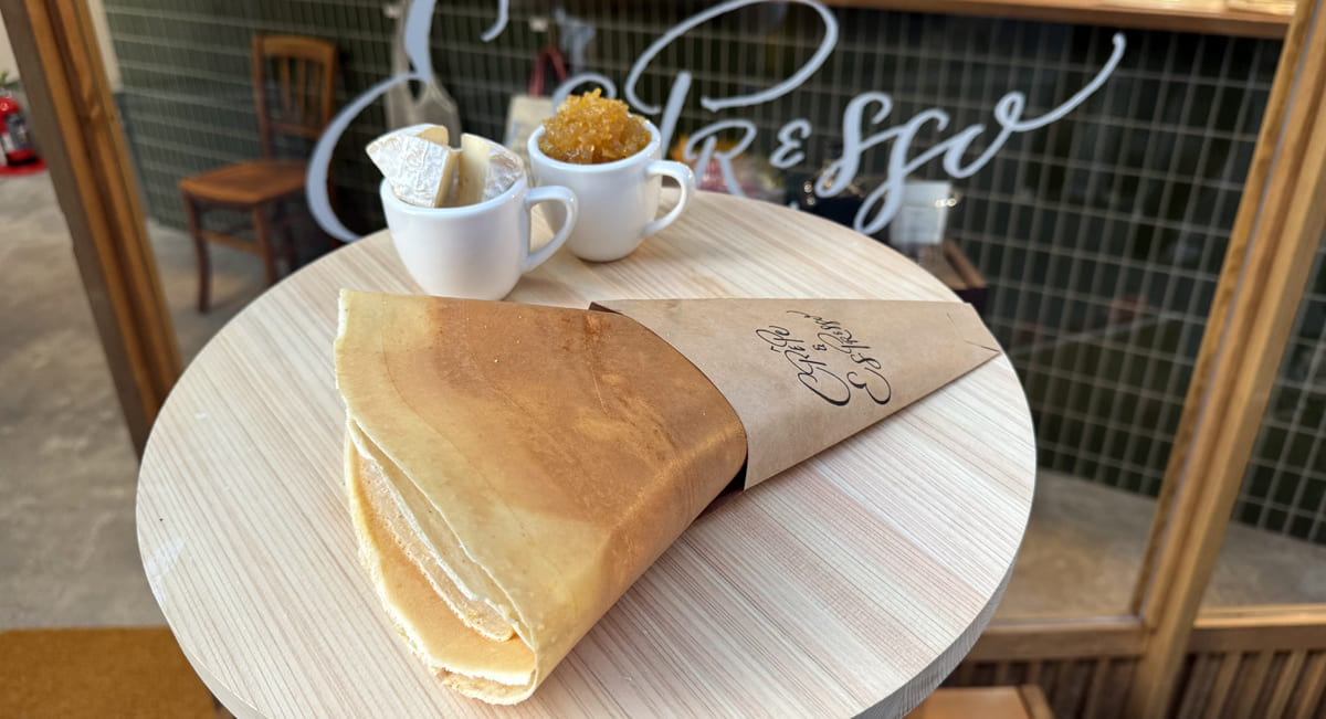 クレープとエスプレッソと中崎町のクレープその2