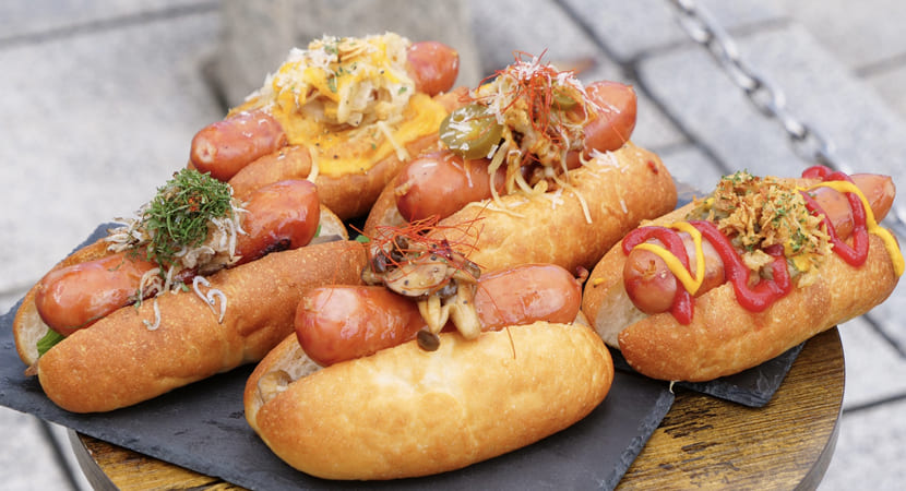 神奈川・鎌倉のカフェ gooddogのホットドッグ