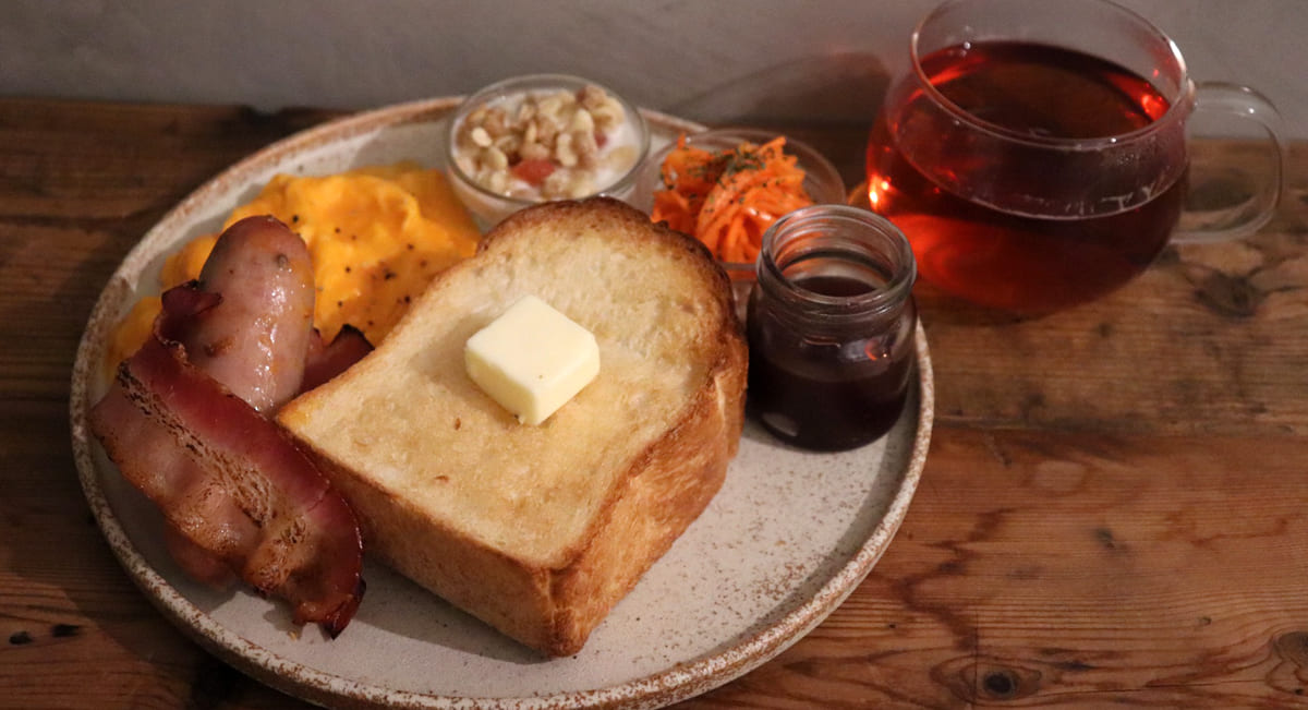 東京・花ナ々ナ（ハナバナ）門前仲町のフレンチトースト3