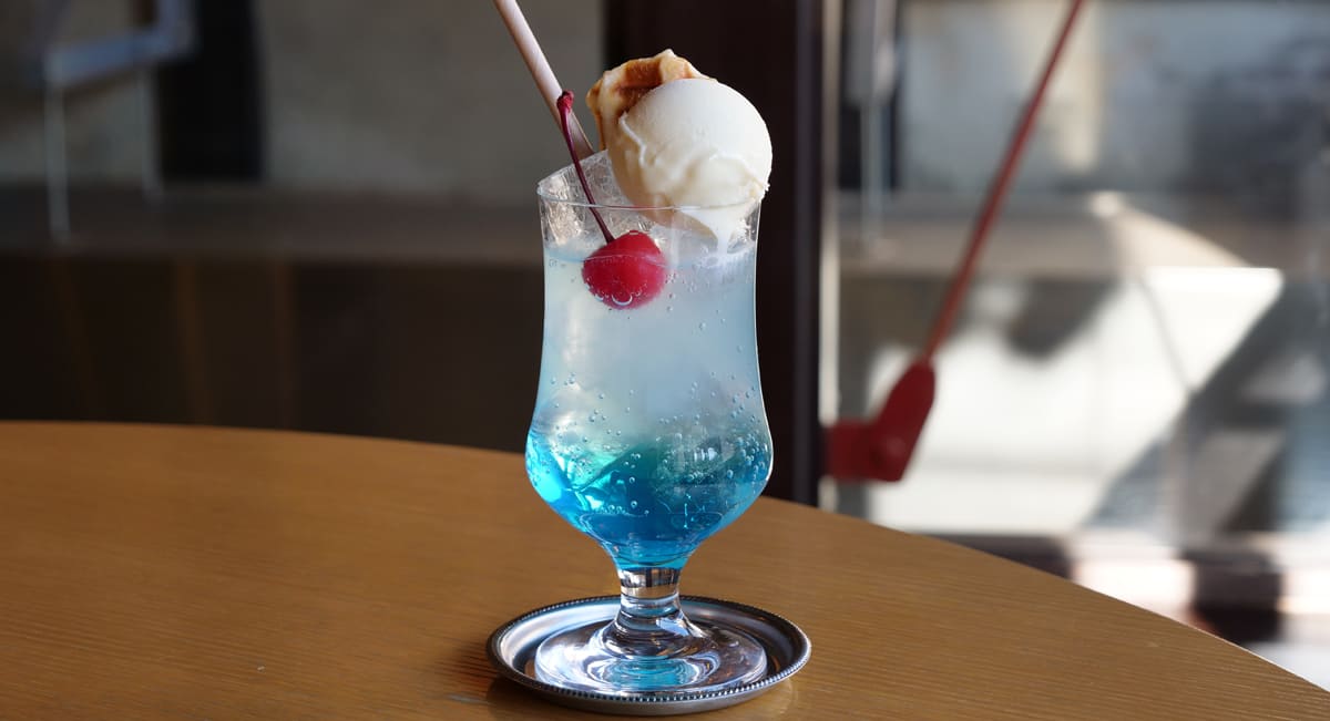 大阪府・大阪市　囲と囲曲 中之島図書館のドリンク