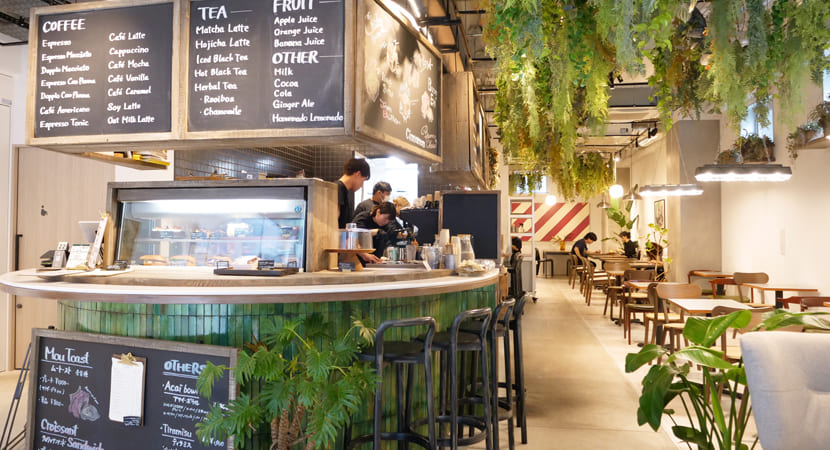 東京・平河町のカフェ「ZTTo morning」の外観